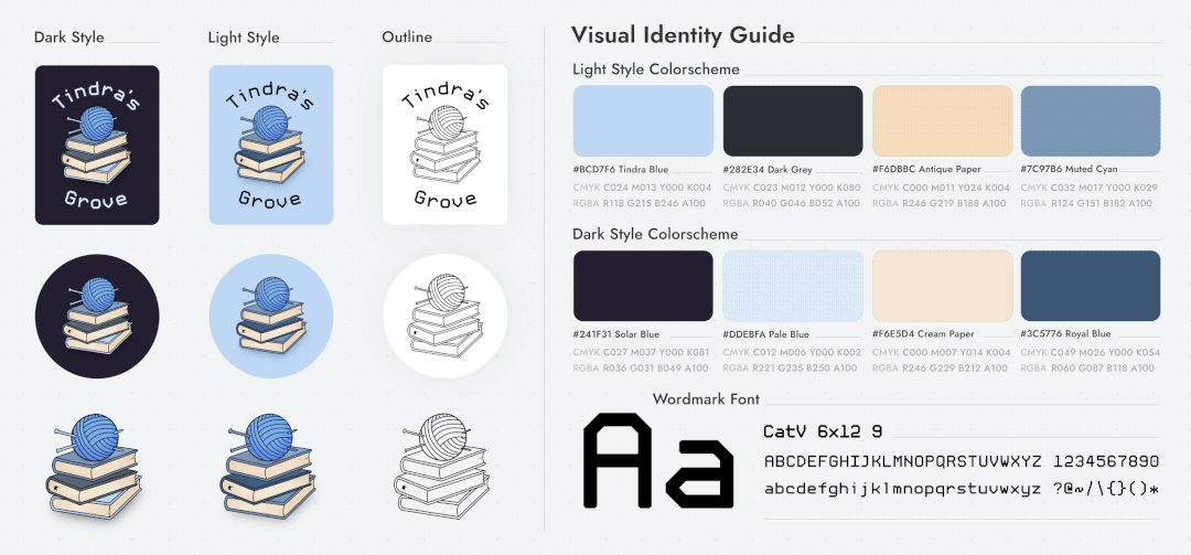 Visual Identity Guide for the client