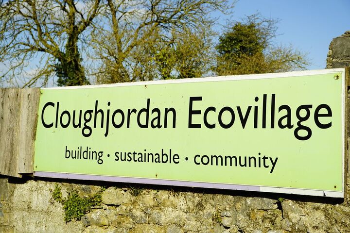 Cloughjordan Ecovillage sign